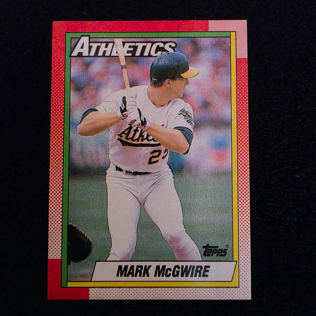 1990 Topps Mark McGwire Baseball Card #690