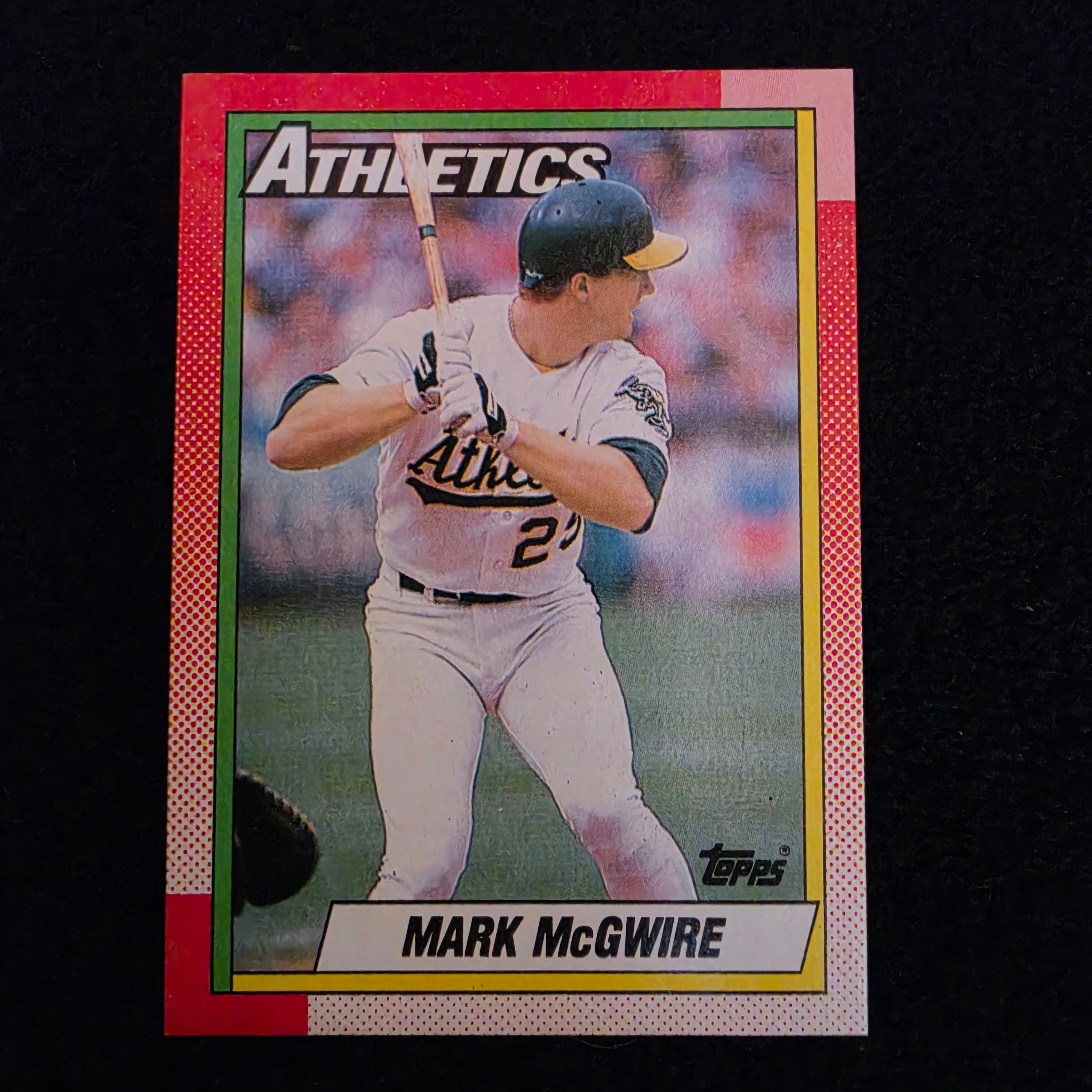 1990 Topps Mark McGwire Baseball Card #690