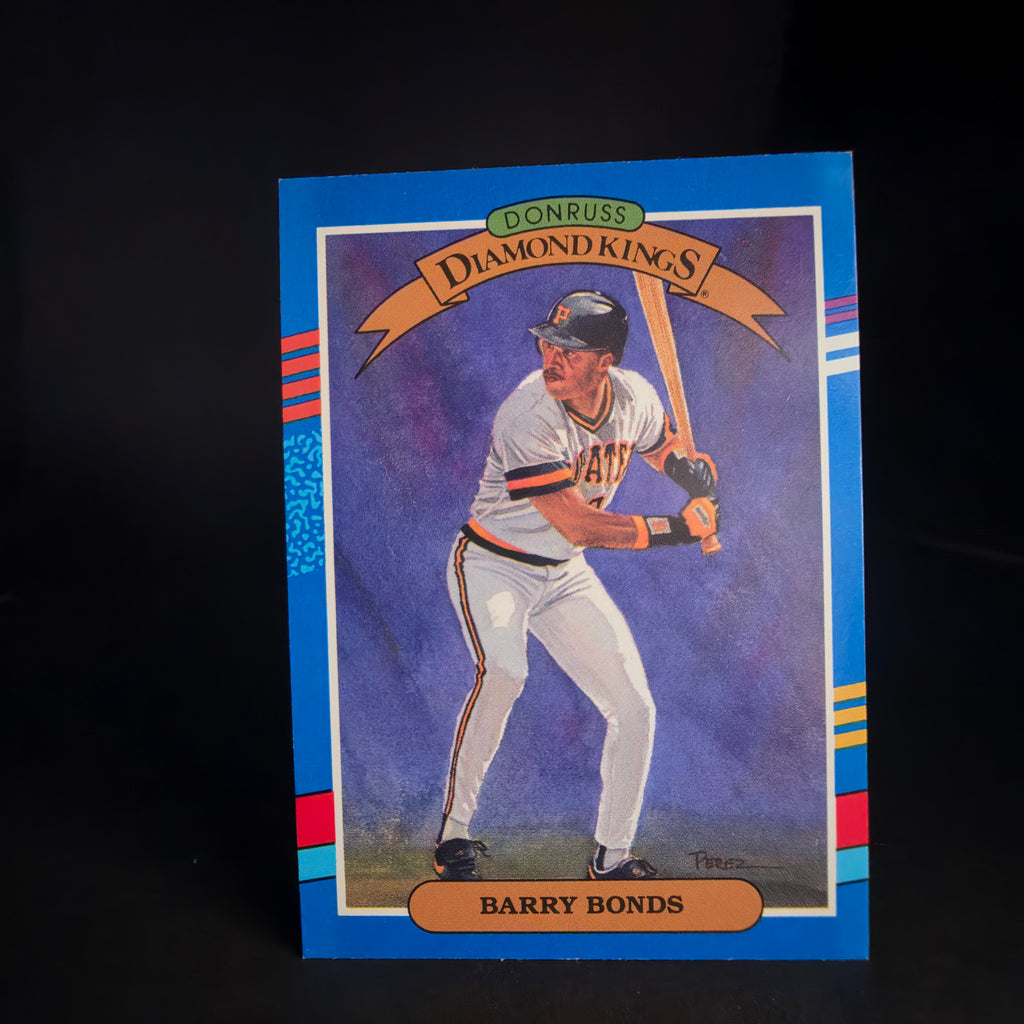 Barry Bonds 1991 Donruss Diamond Kings #4, Pittsburgh Pirates, SF Giants