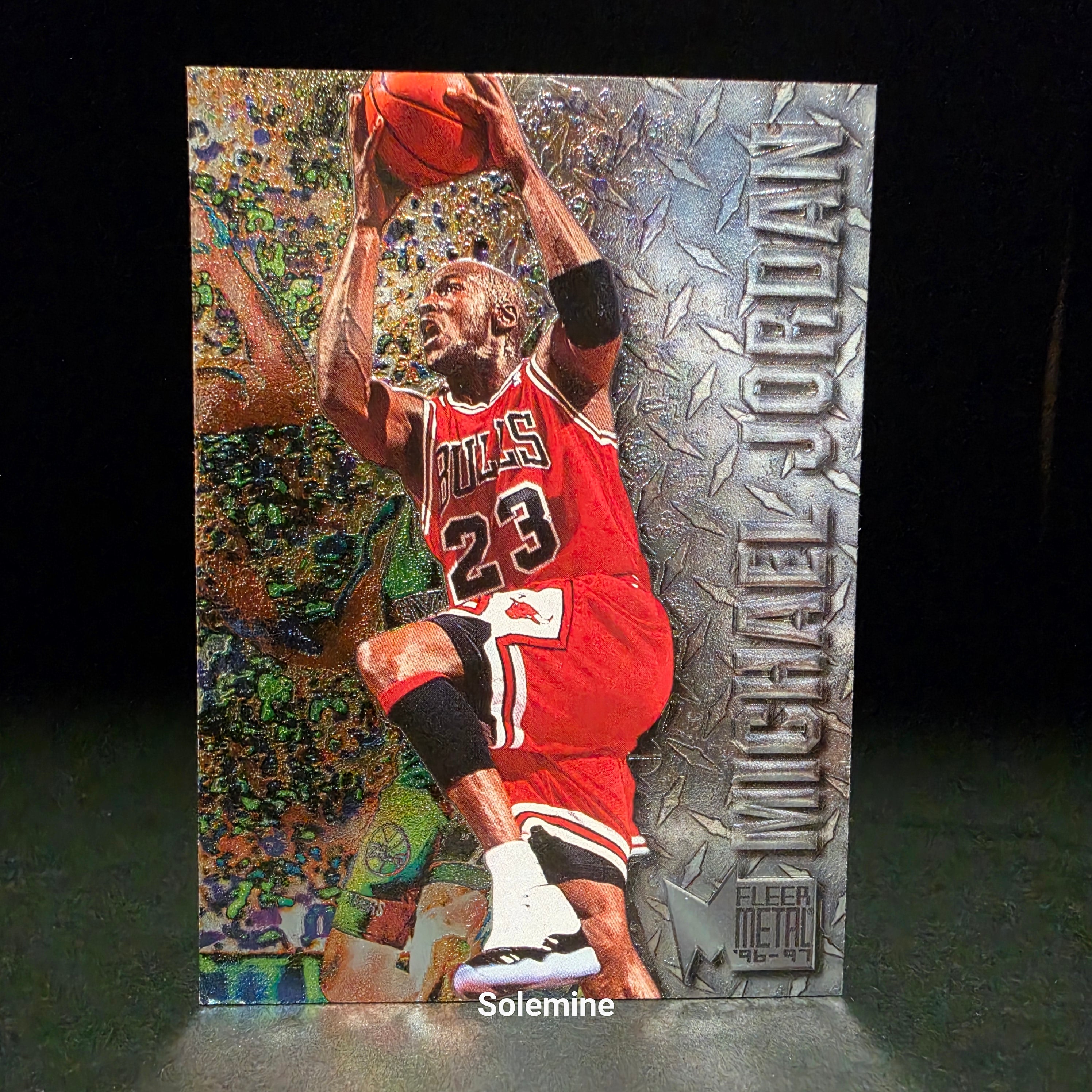 Michael Jordan 1996-97 fleer metal #11 NBA Chicago Bulls