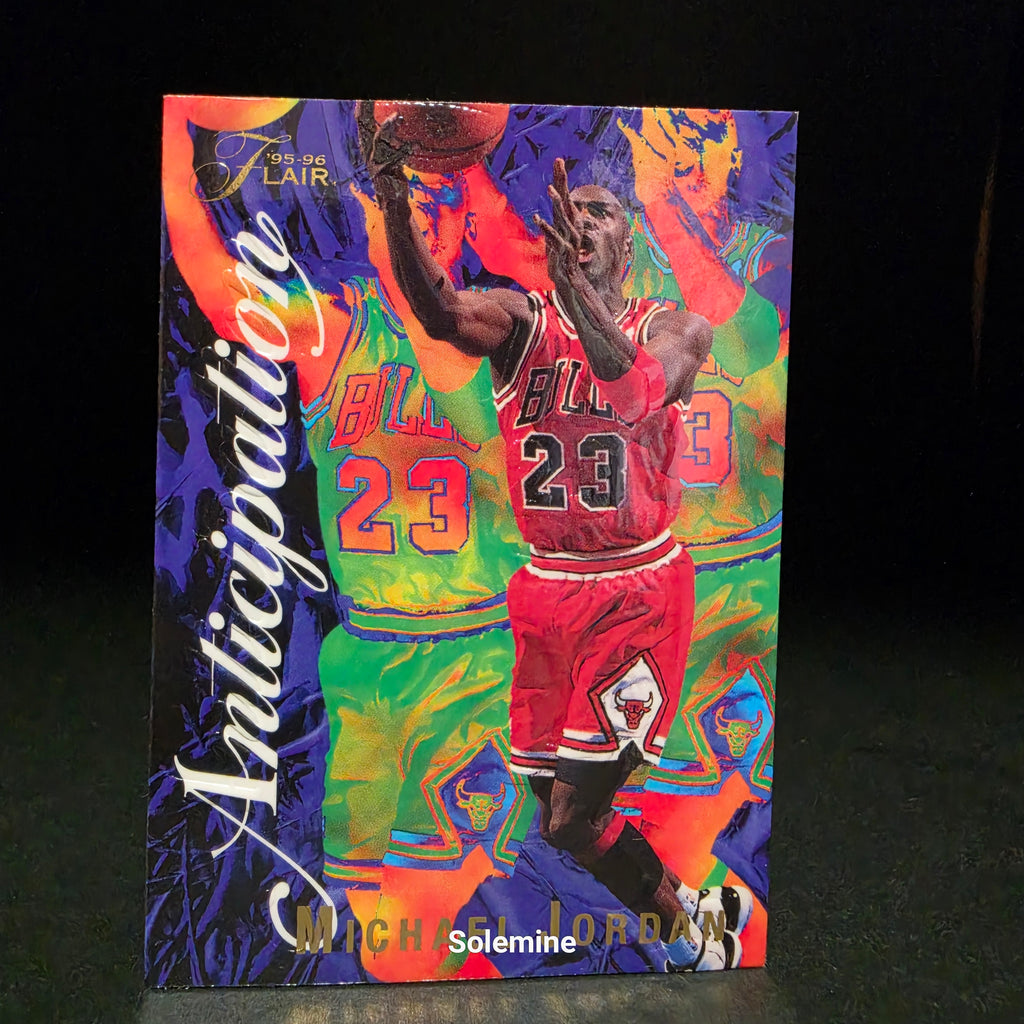 1995-96 Fleer Flair Anticipation #2 of 10 Michael Jordan